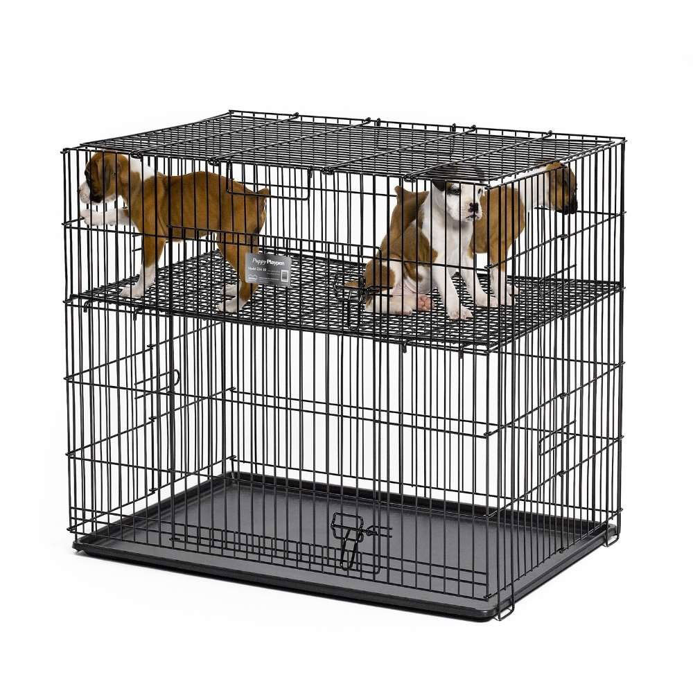 24" Puppy Playpen (1/2"GRID) Naturally For Pets