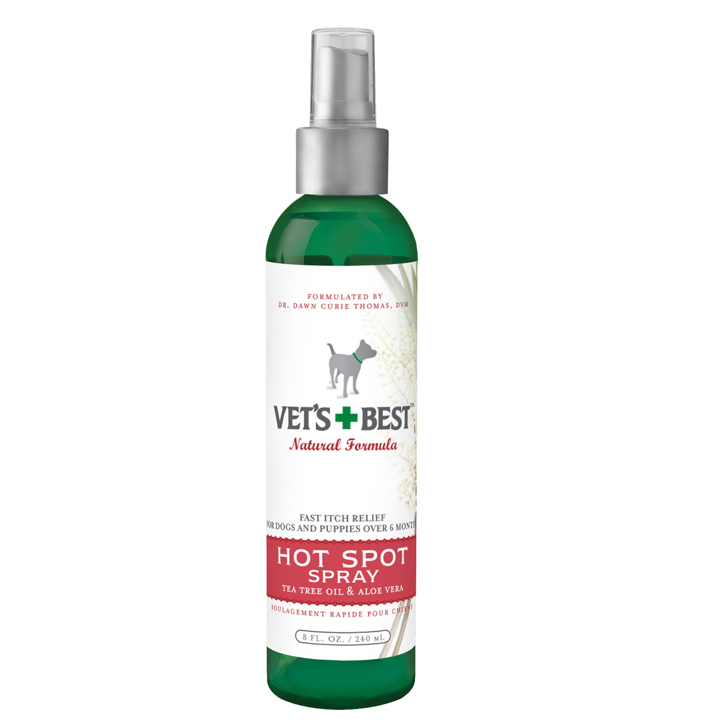 Vets+Best Hot Spot Spray (8oz) Naturally For Pets